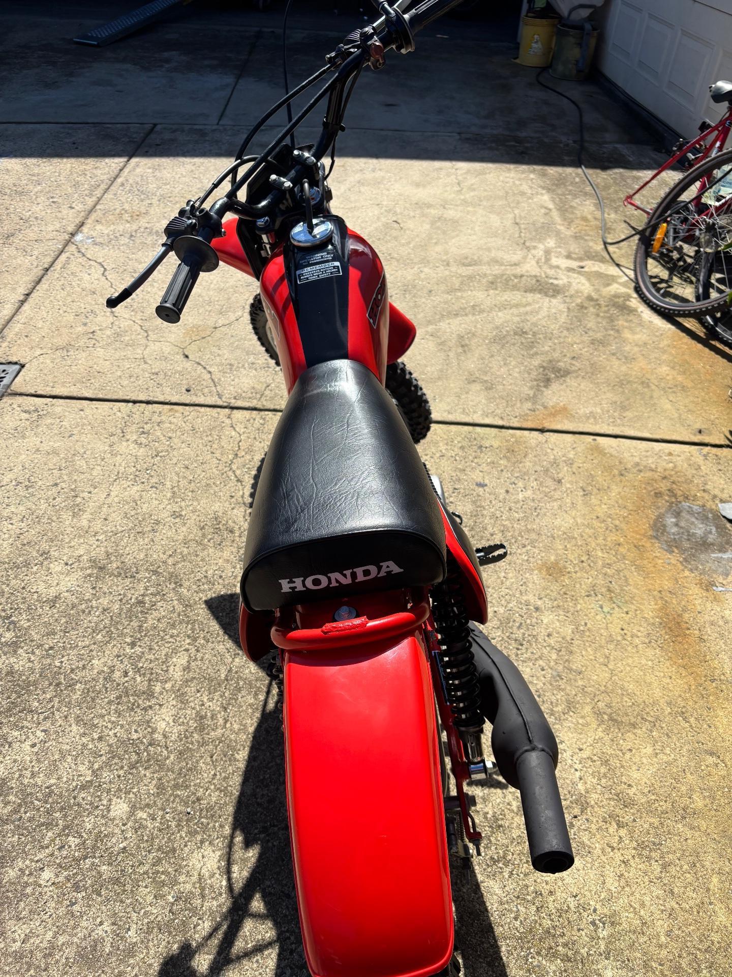 1979 HONDA XR80R ENDURO