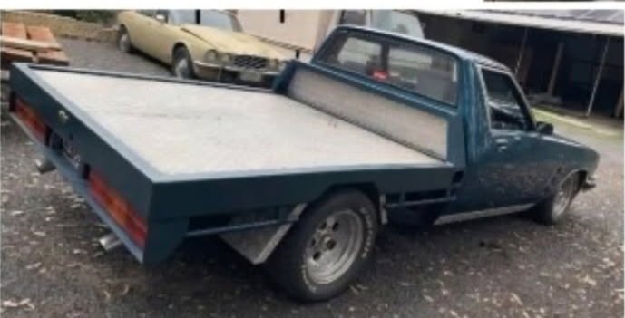 1972 HOLDEN 1 TONNER HQ TRAY