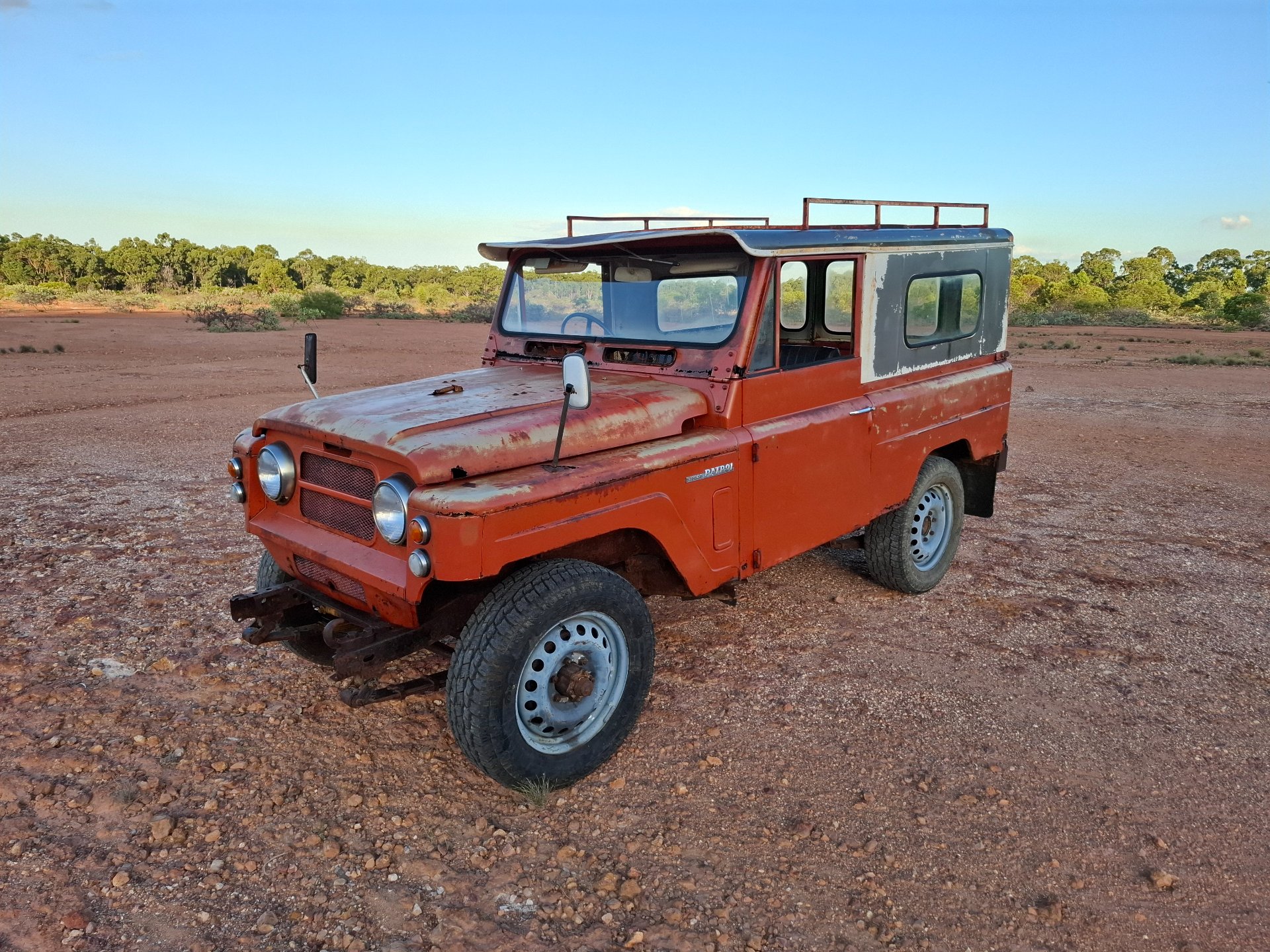 1976 NISSAN PATROL G60 (SWB) 3 SP MANUAL 2D SOFTTOP