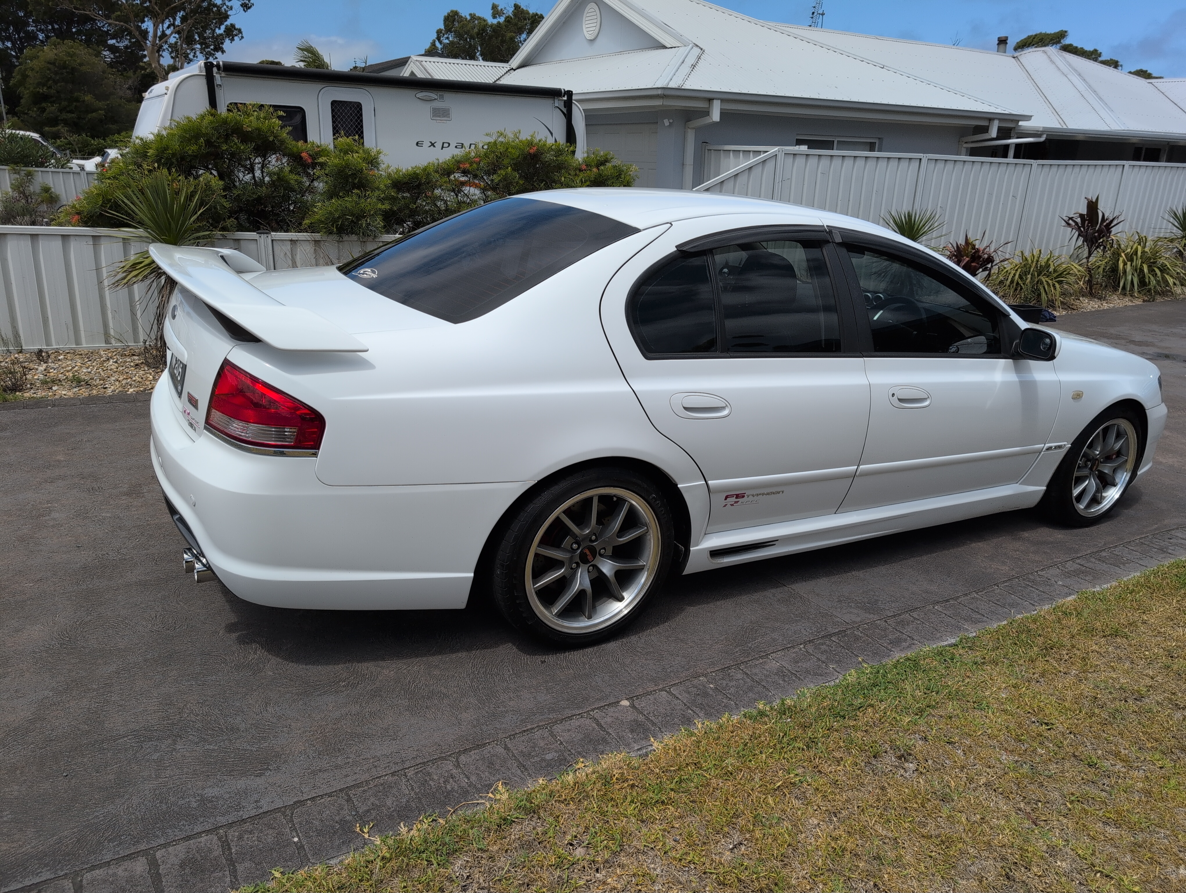 2007 FORD FPV BF MKII F6 TYPHOON R SPEC 6 SP MANUAL 4D SEDAN 
