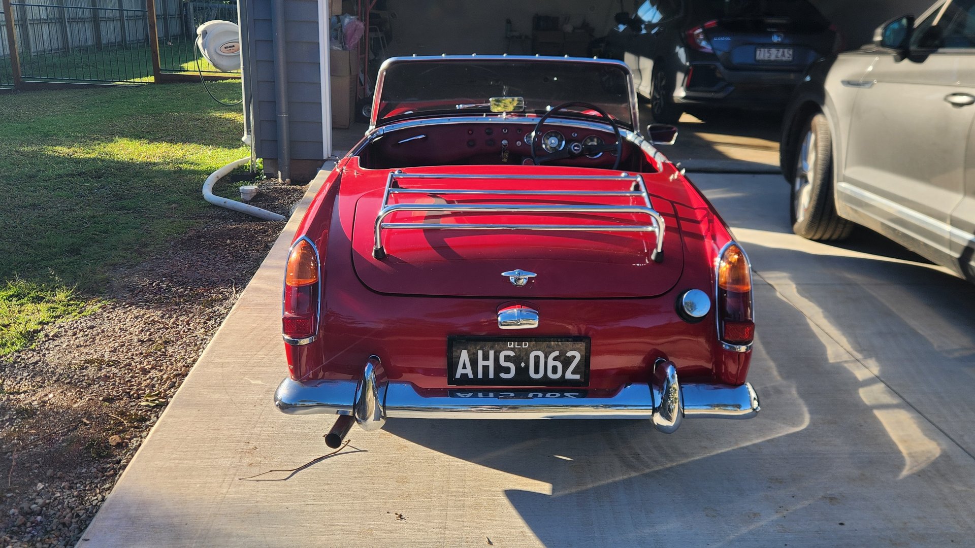 1962 AUSTIN HEALEY SPRITE SPORTS 4 SP MANUAL 2D ROADSTER