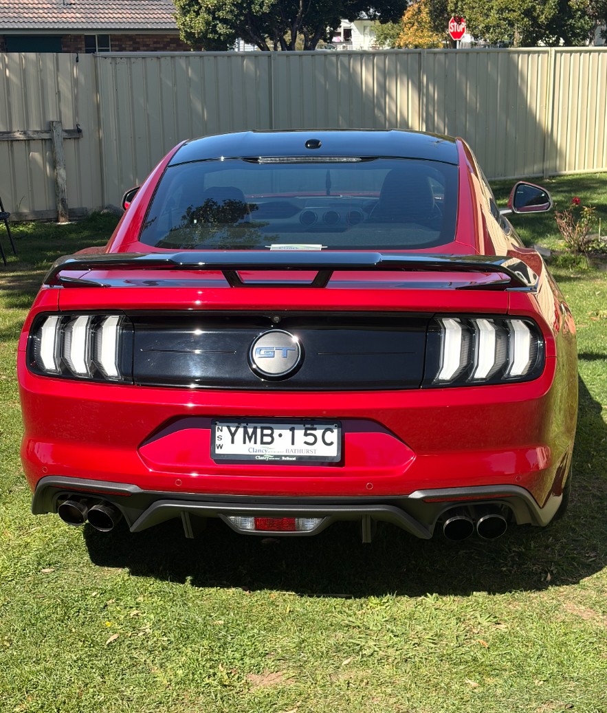 2019 FORD MUSTANG FN FASTBACK GT 5.0 V8 6 SP MANUAL SEDAN