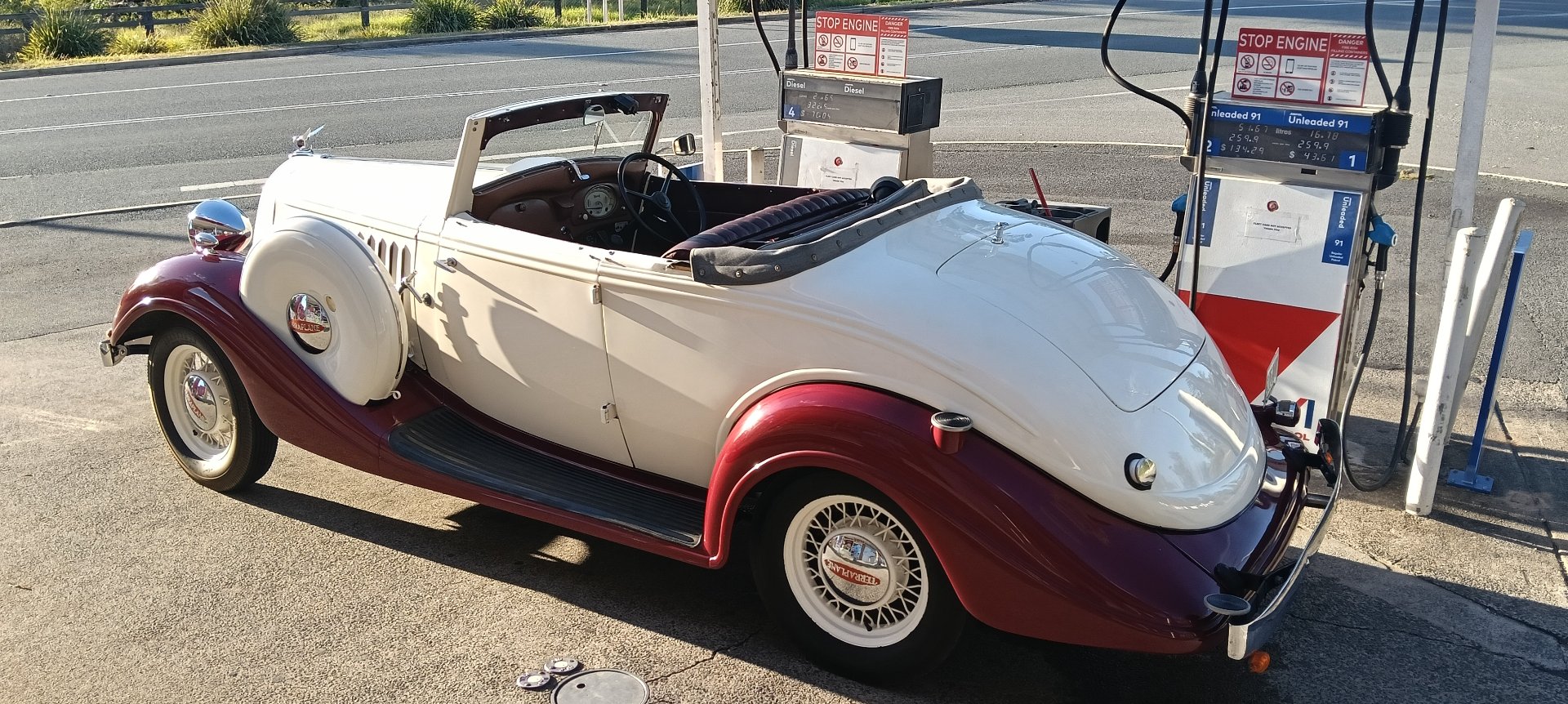 1934 HUDSON TERRAPLANE CONVERTIBLE