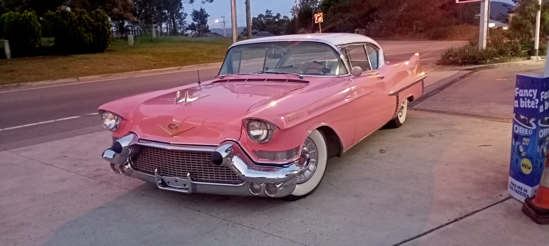 1957 CADILLAC COUPE DE VILLE AUTOMATIC COUPE