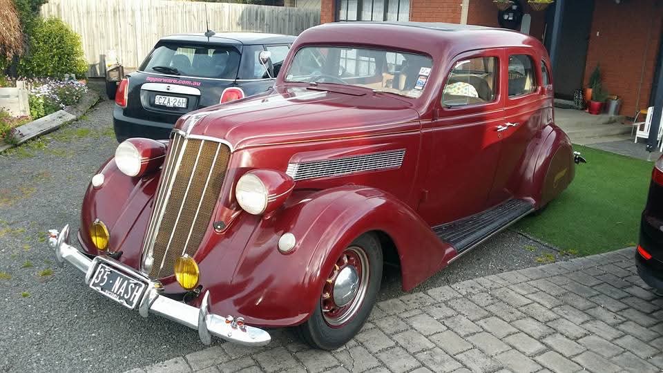 1935 NASH AEROFORM 3 SP MANUAL 4 DR SEDAN