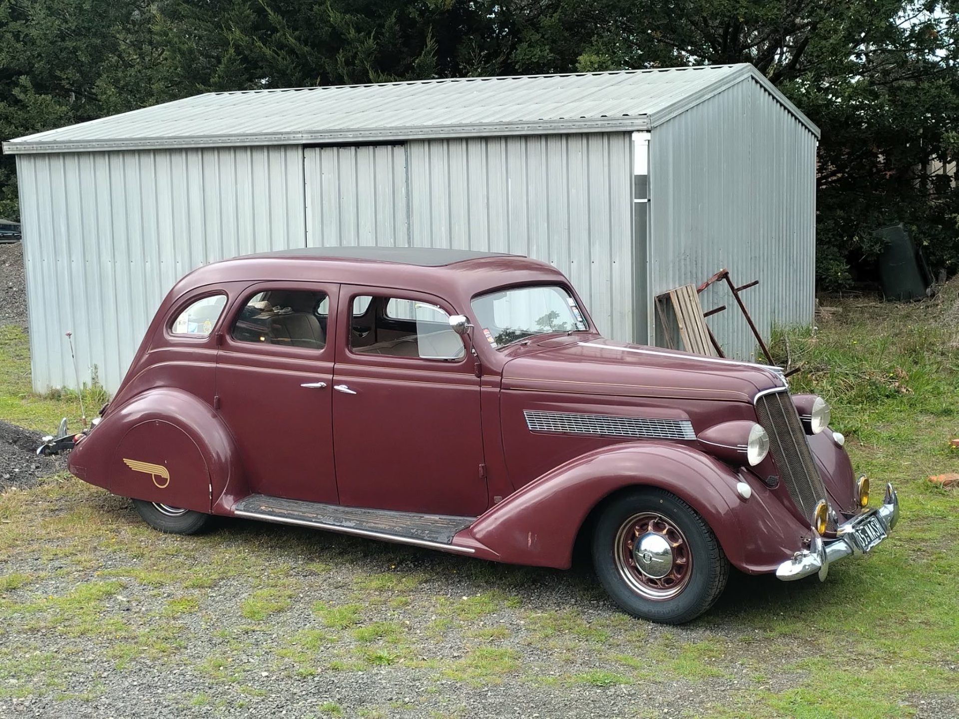 1935 NASH AEROFORM ADVANCED SIX 
