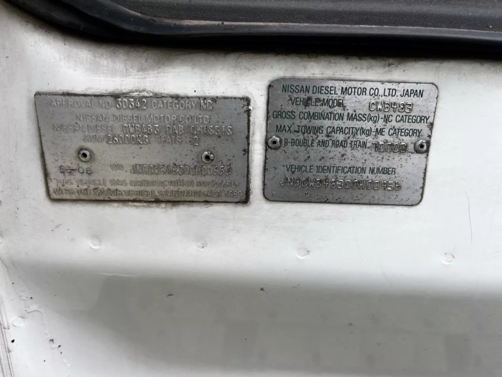 NISSAN UD CWB 483 HEAVY DUTY PRIME MOVER
