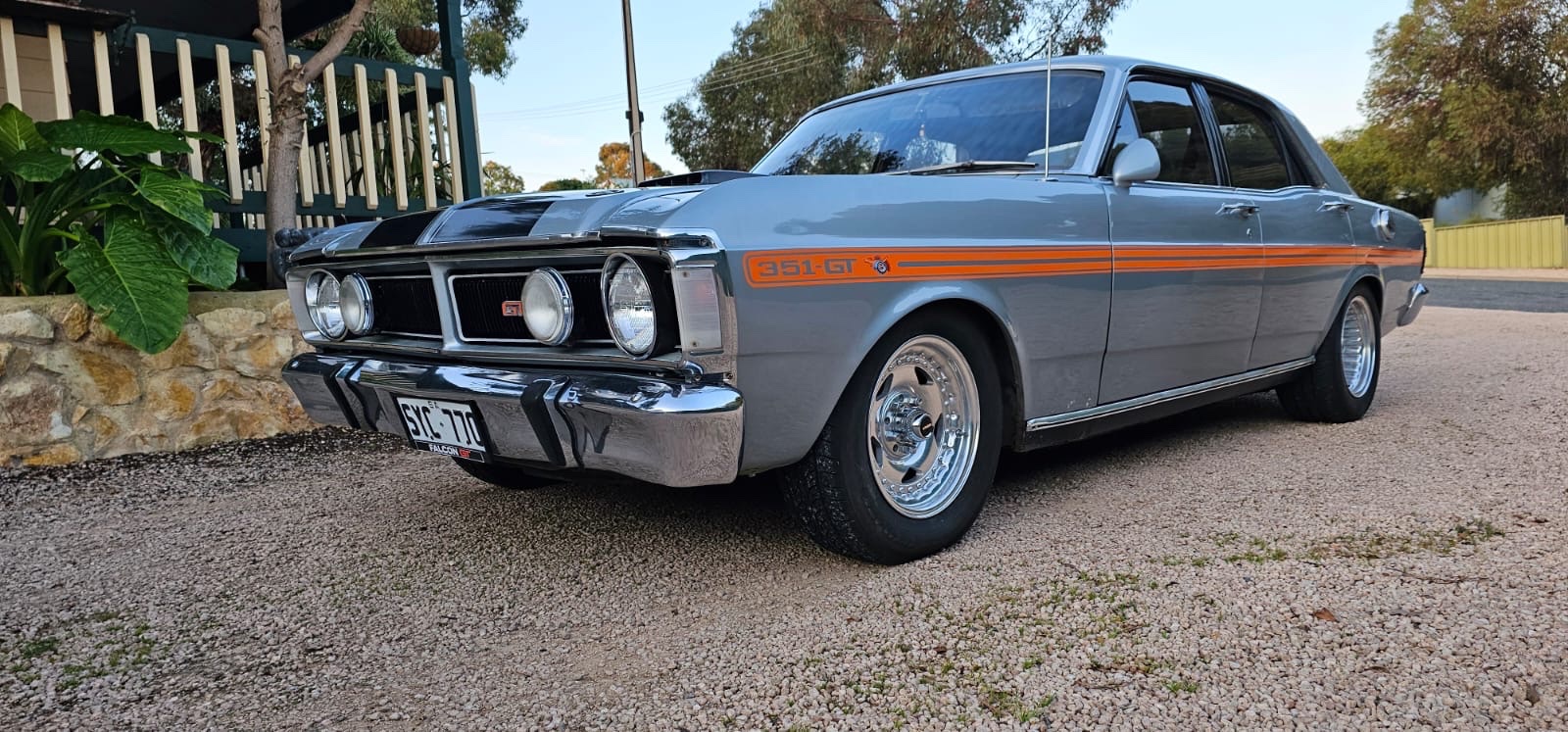 1971 FORD FALCON XY GT REPLICA 3 SP AUTOMATIC 4D SEDAN