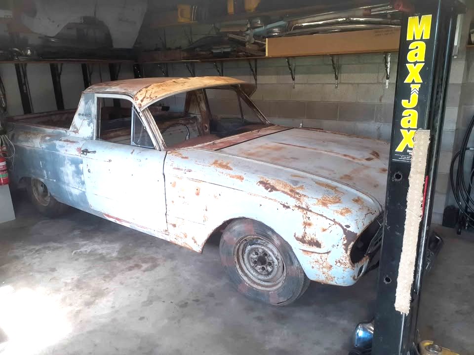 1963 FORD FALCON XL 3 SP MANUAL UTILITY