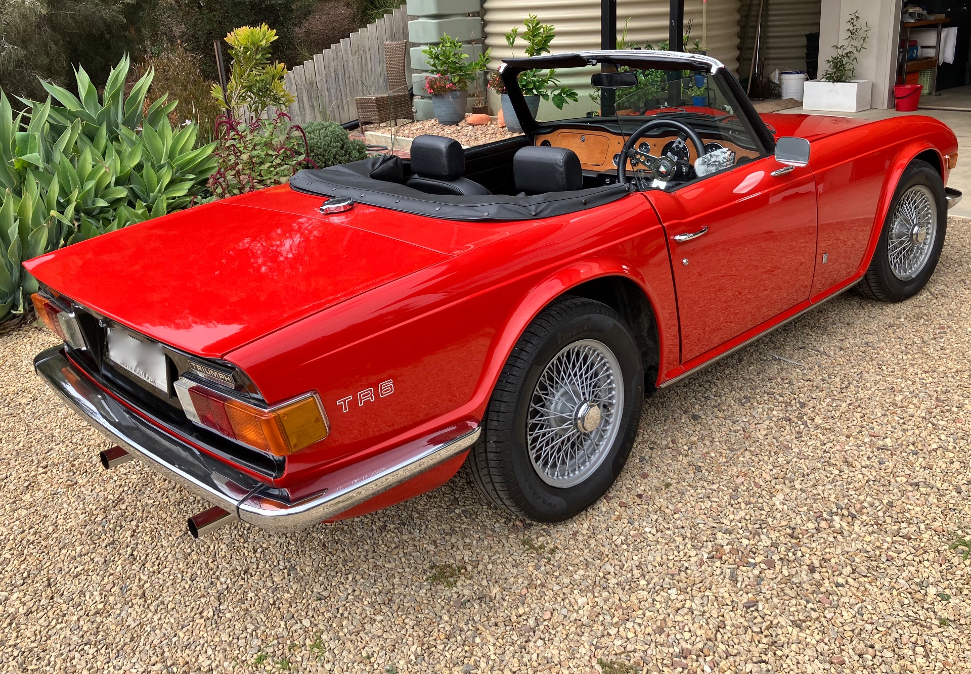 1974 TRIUMPH TR 6 4 SP MANUAL 2D SPORTS 