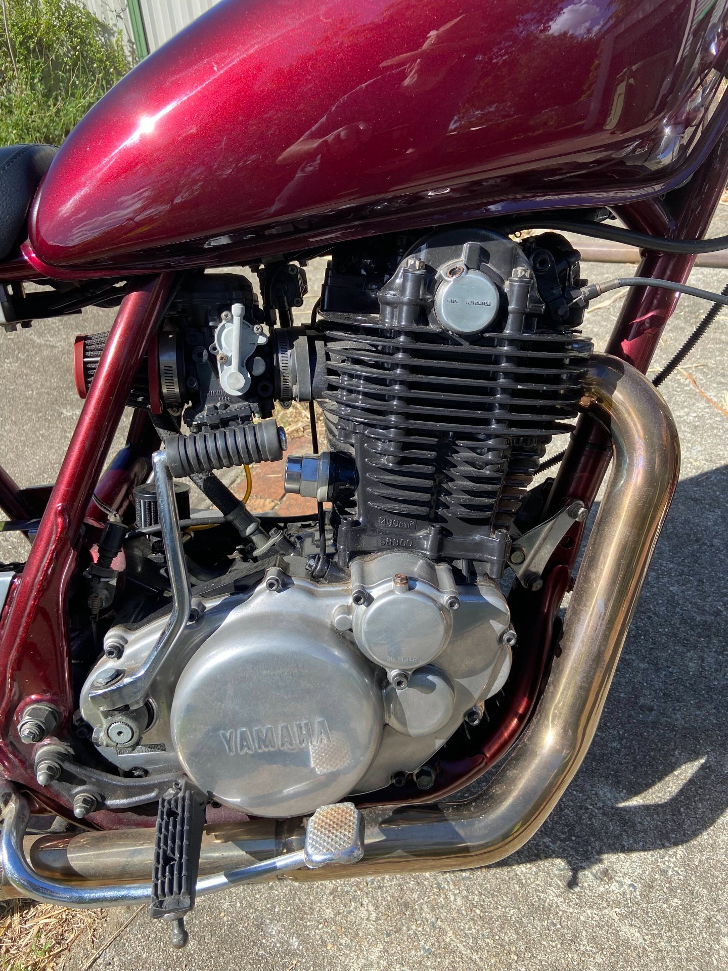 1988 YAMAHA SR500 TWIN ROAD