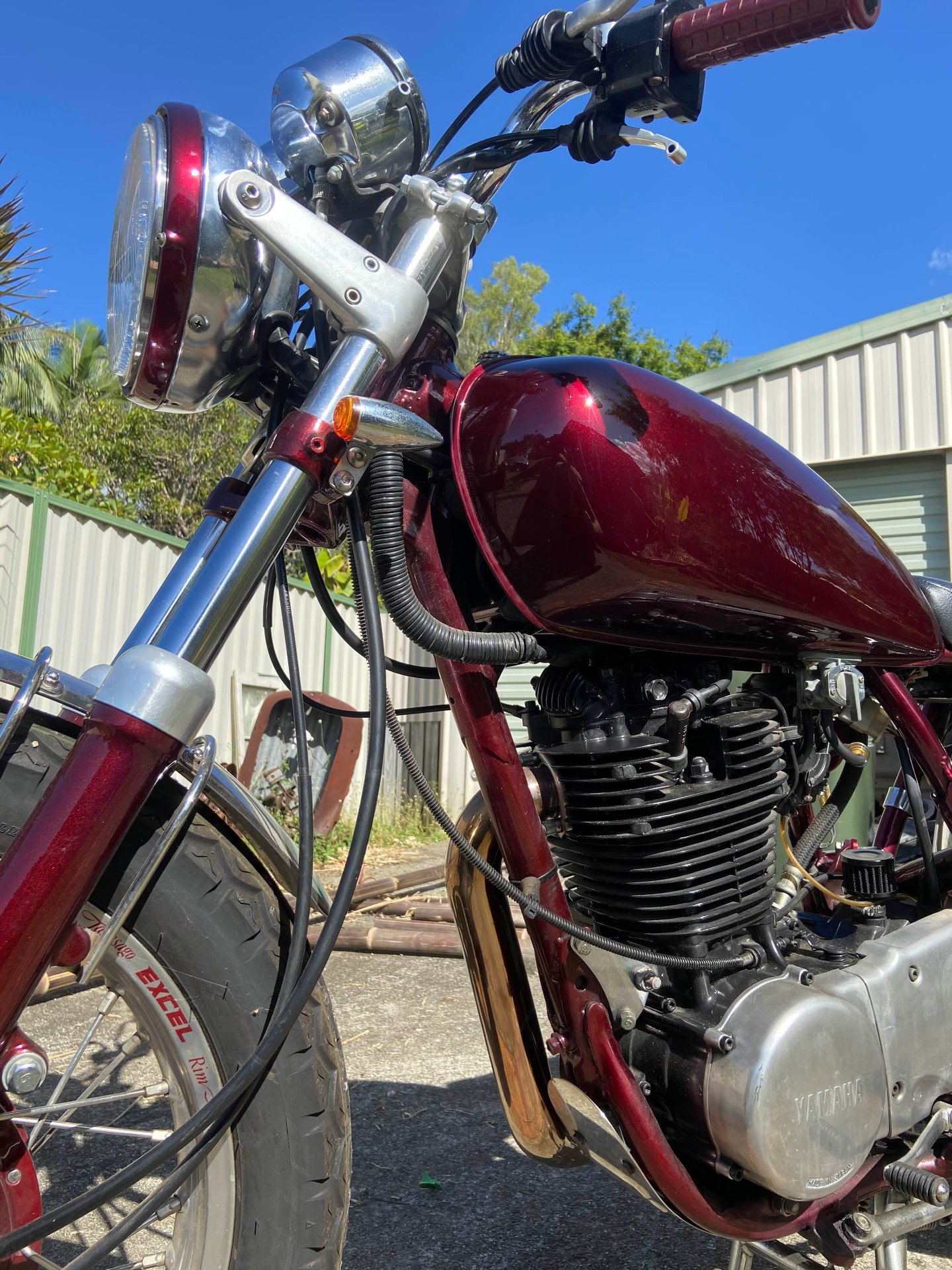 1988 YAMAHA SR500 TWIN ROAD