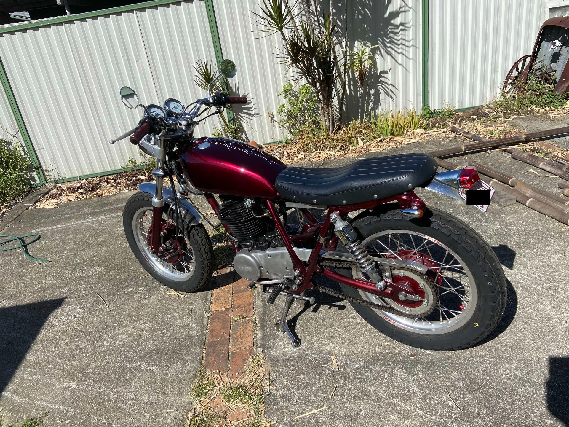 1988 YAMAHA SR500 TWIN ROAD