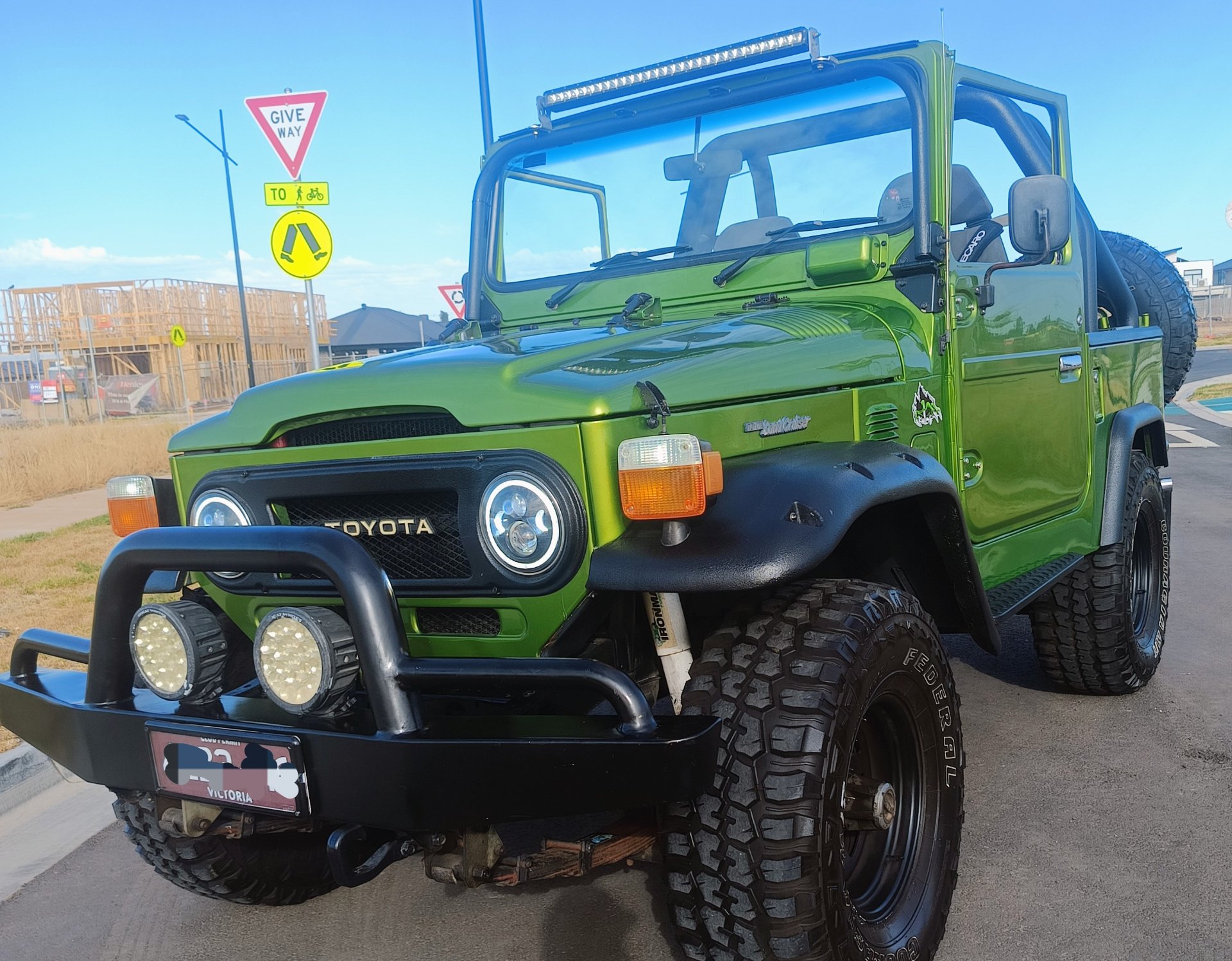 1977 TOYOTA LANDCRUISER SWB (4x4) 4 SP MANUAL 4X4 2D SOFTTOP
