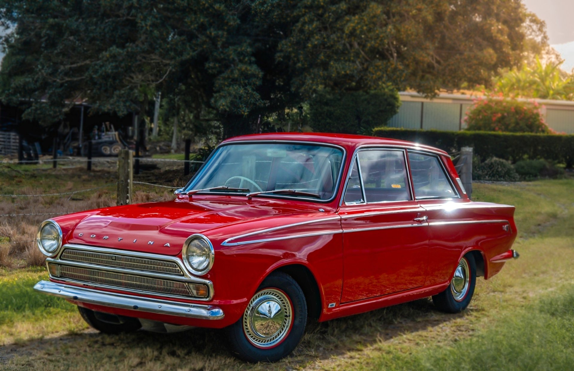 1965 FORD CORTINA GT 500 4 SP MANUAL 2D SEDAN