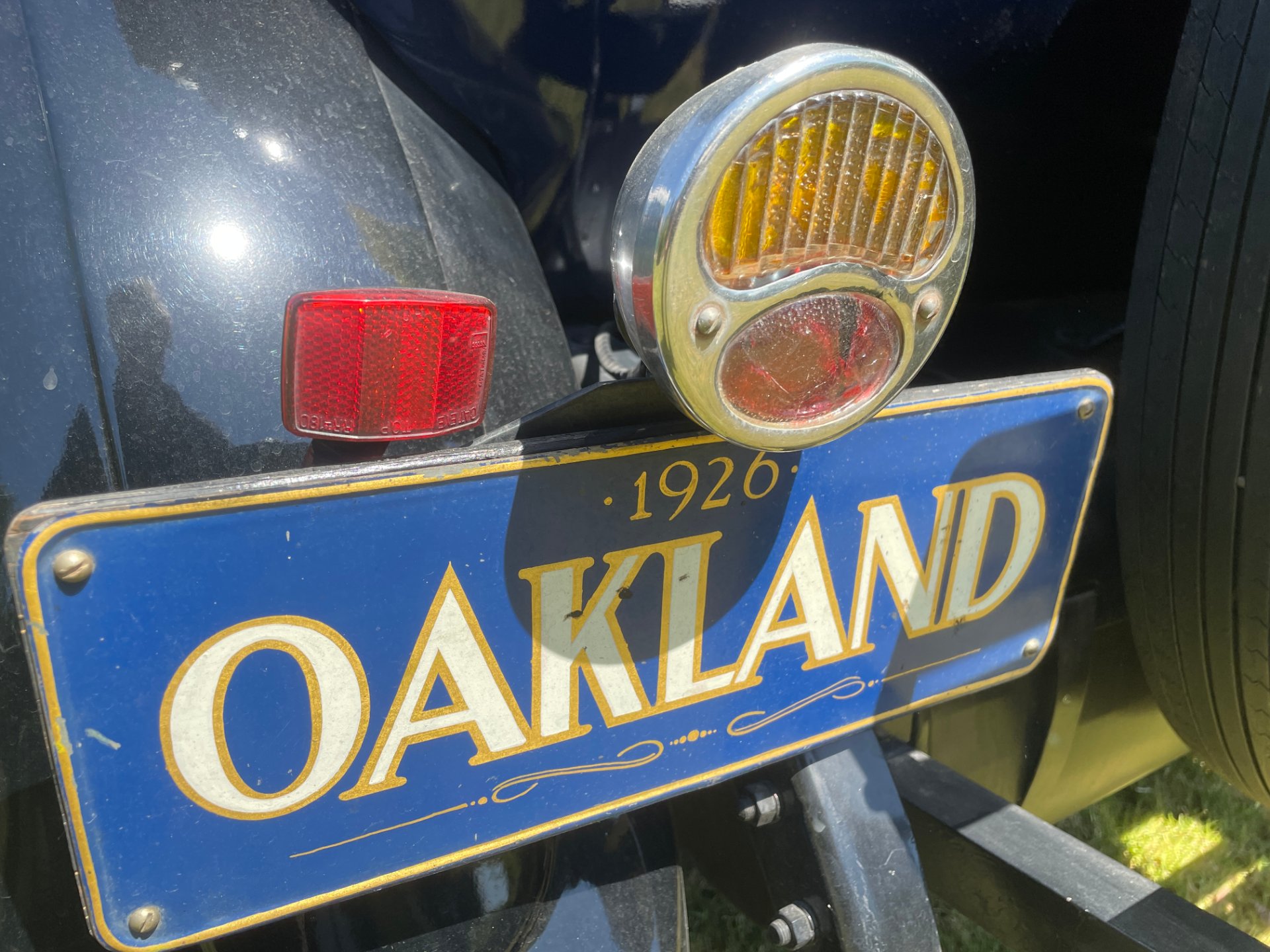 1926 OAKLAND 6/54 3 SP MANUAL TOURER