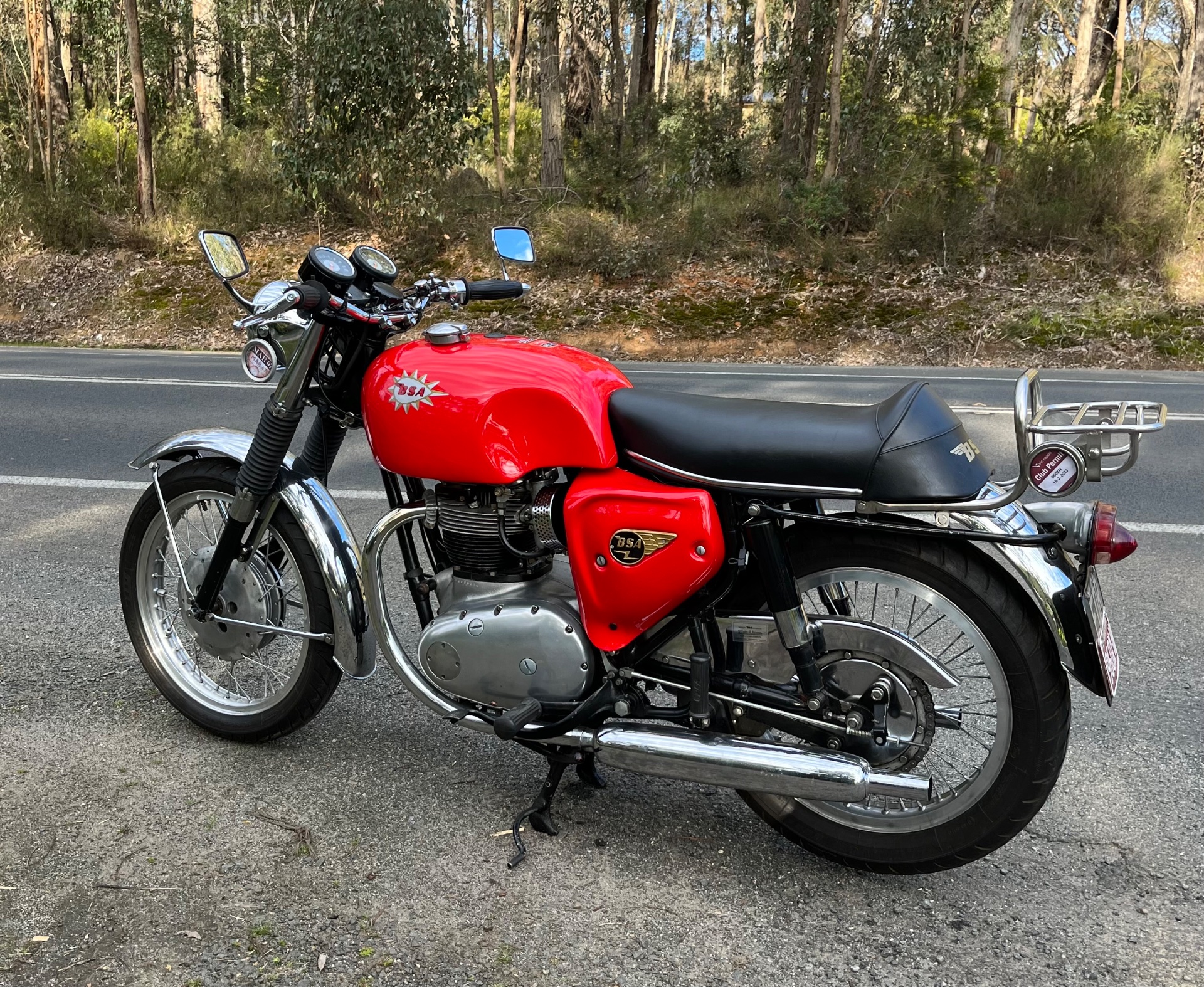 1966 BSA A65 SPITFIRE ROAD