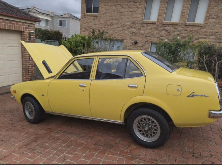 1974 CHRYSLER LANCER LA GL 3 SP AUTOMATIC 4D SEDAN