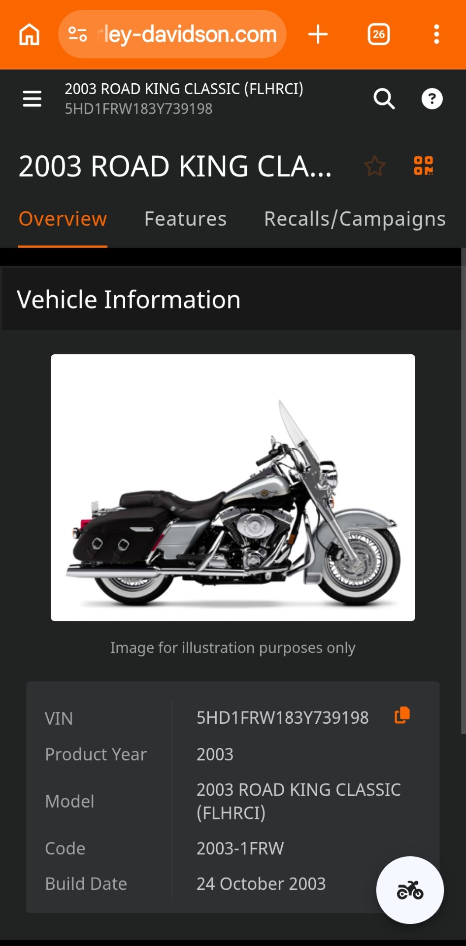 100th Anniversary Road King Classic