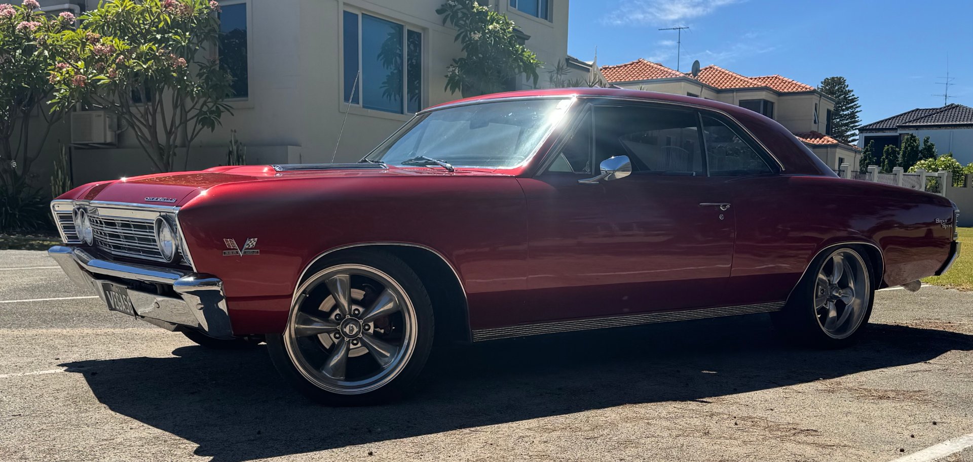 1967 CHEVROLET CHEVELLE SS 4 SP MANUAL COUPE