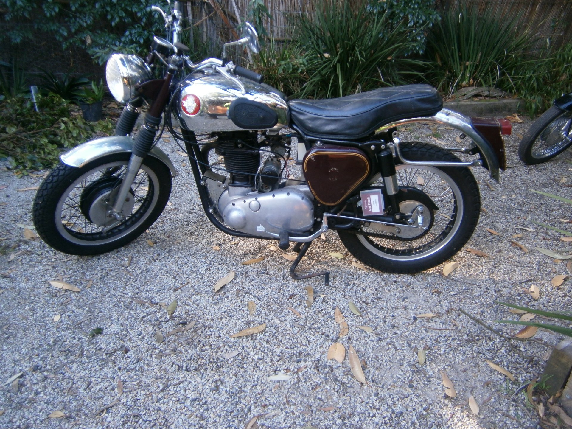 1955 BSA B33 500 ROAD 