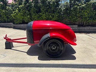 2019 MULLINS CUSTOM HOT ROD LUGGAGE TRAILER