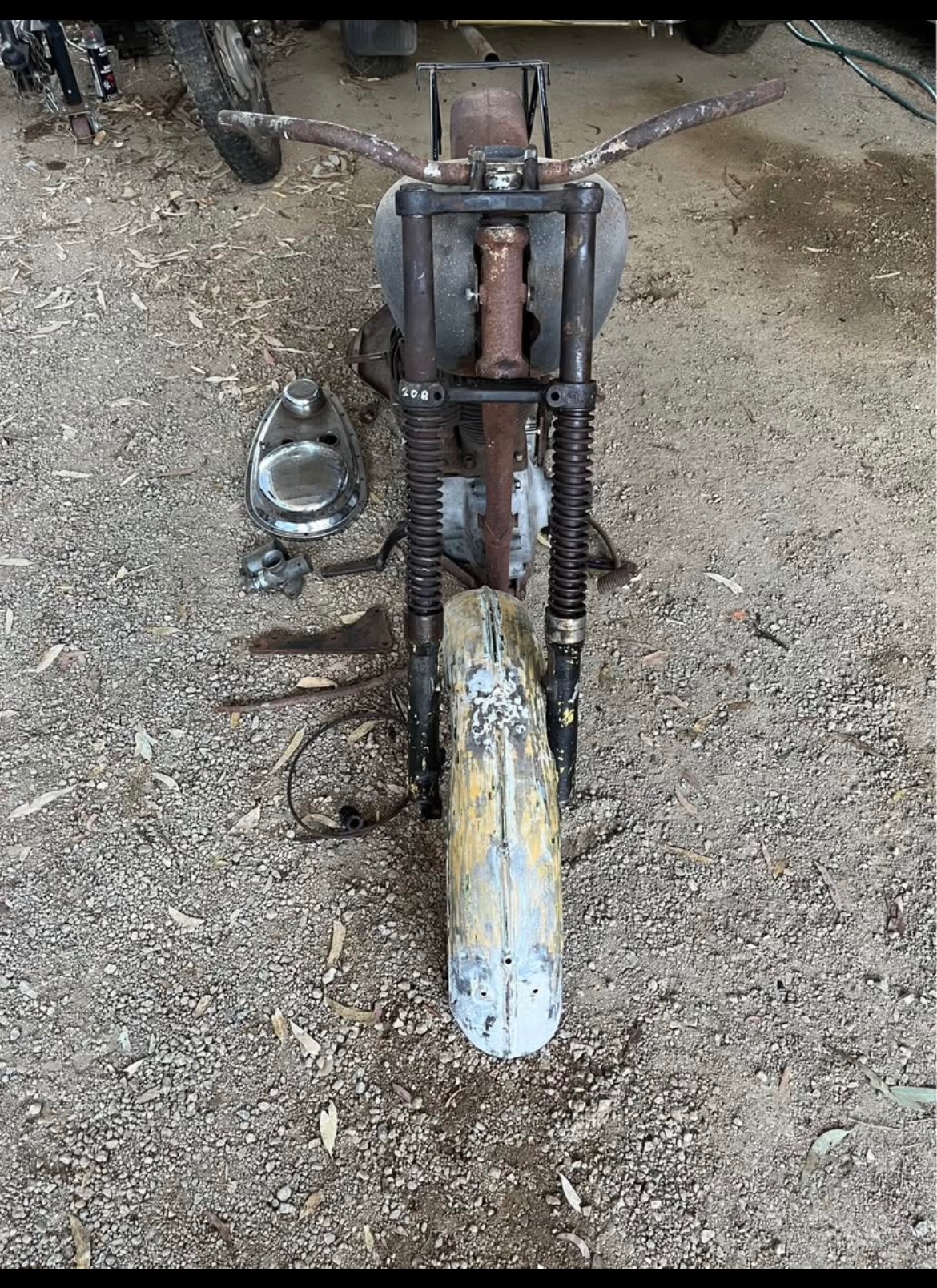 08/1941 August 1941 BSA M20 500cc Australian contract bike with census numbers available for buyer