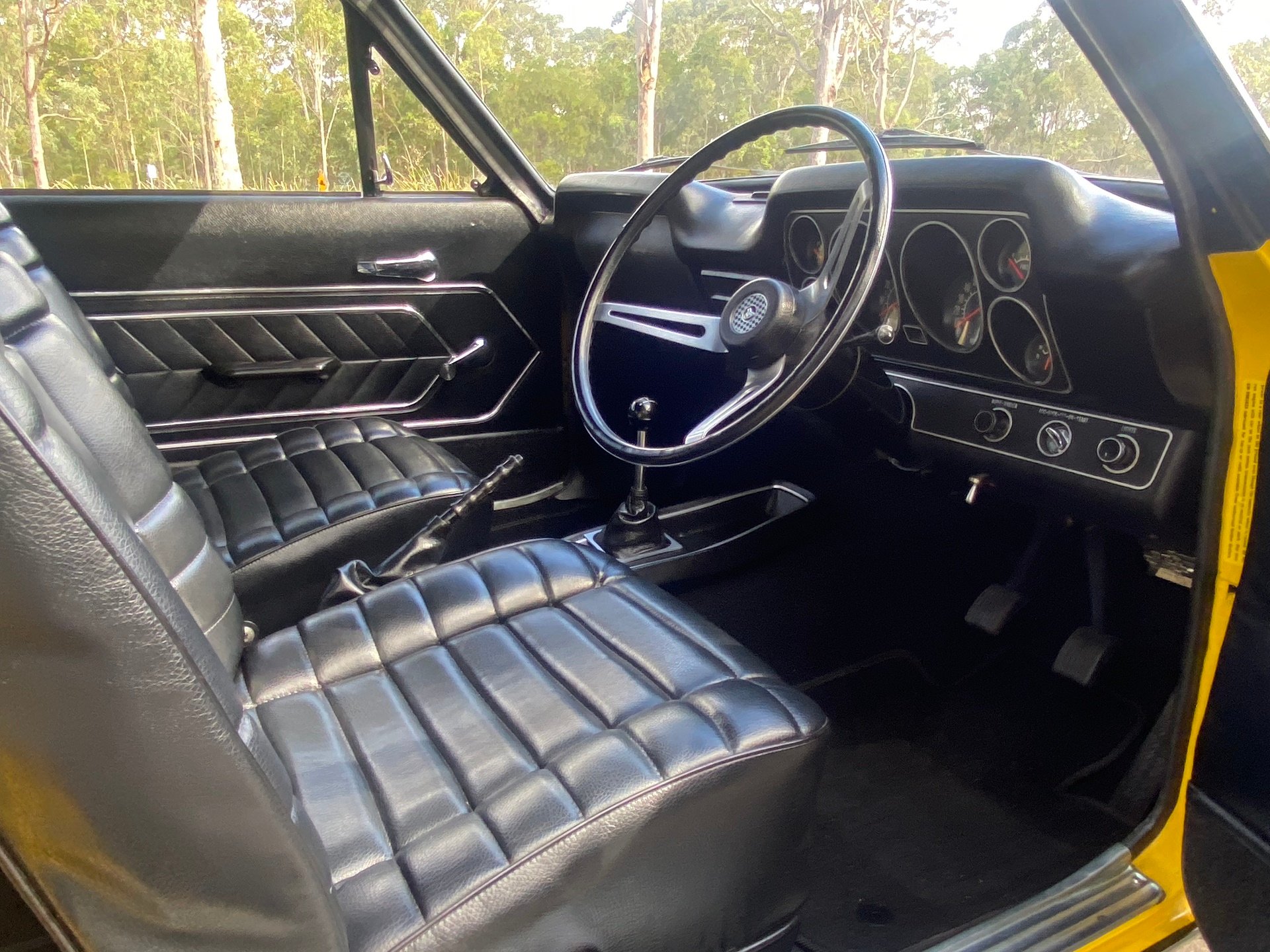 1970 HOLDEN TORANA LC GTR XU-1 4 SP MANUAL 2D SEDAN