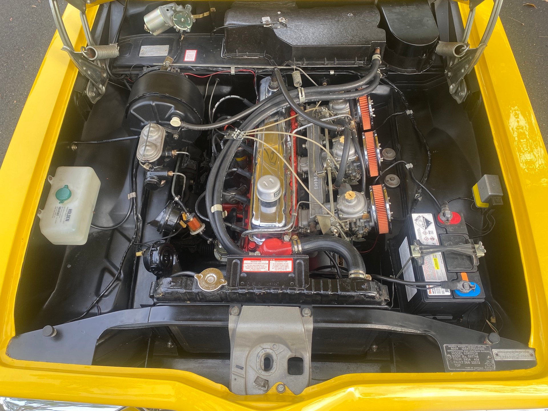 1970 HOLDEN TORANA LC GTR XU-1 4 SP MANUAL 2D SEDAN