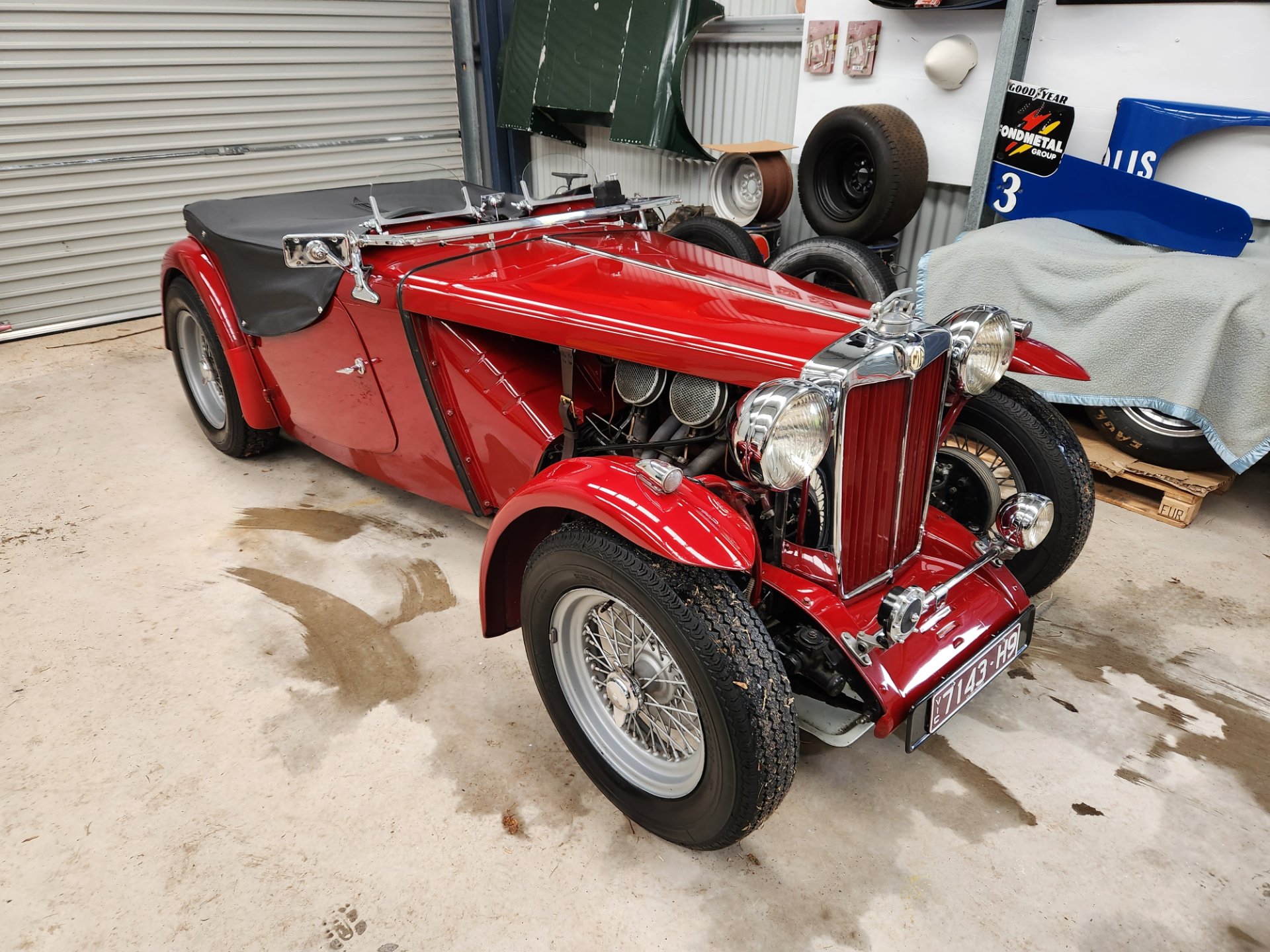 1949 MG TC SPECIAL ROADSTER
