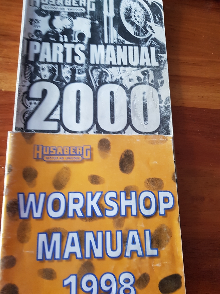 HUSABERG PARTS BOOK 2000