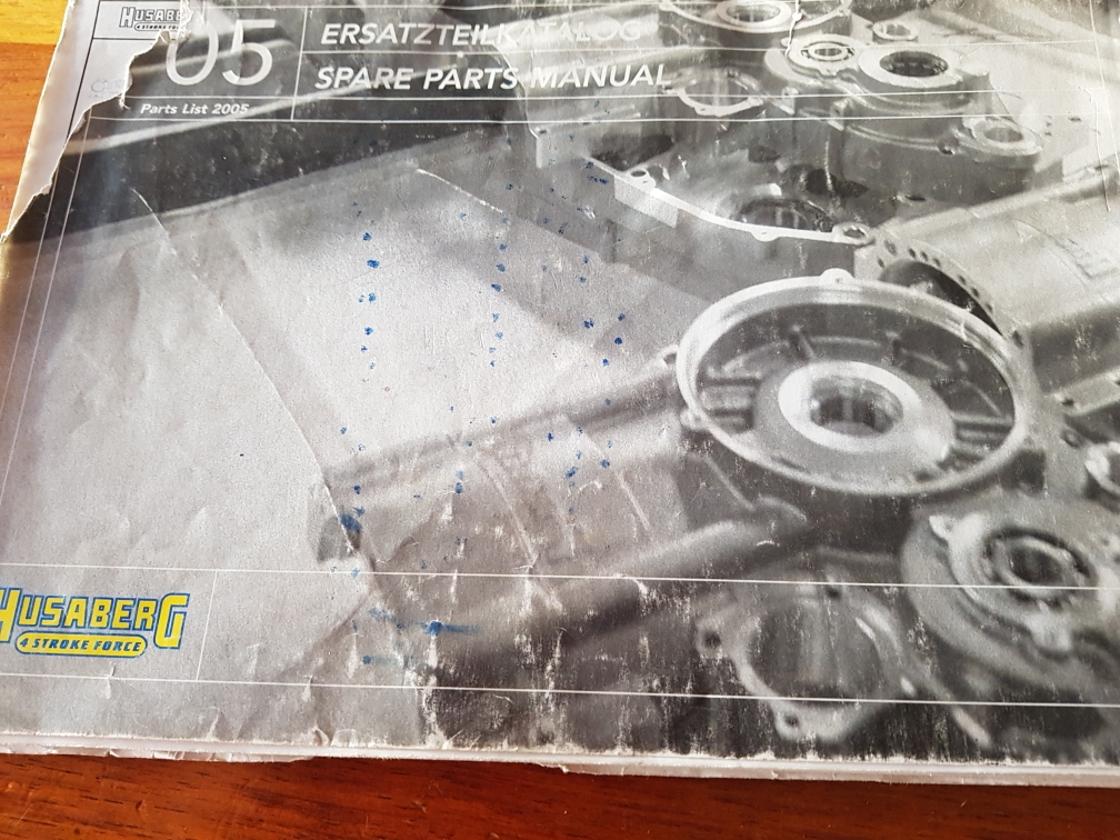 HUSABERG SPARE PARTS LIST FOR 2005