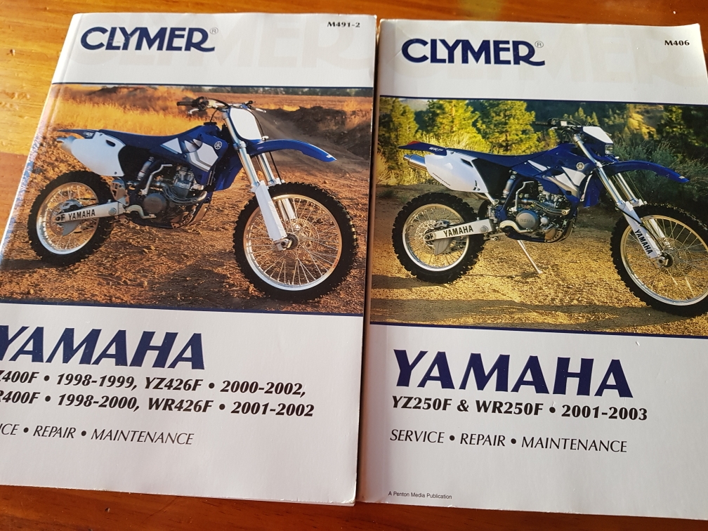 YAMAHA YZ400F, 1998-1999, YZ426F, 2000-2002