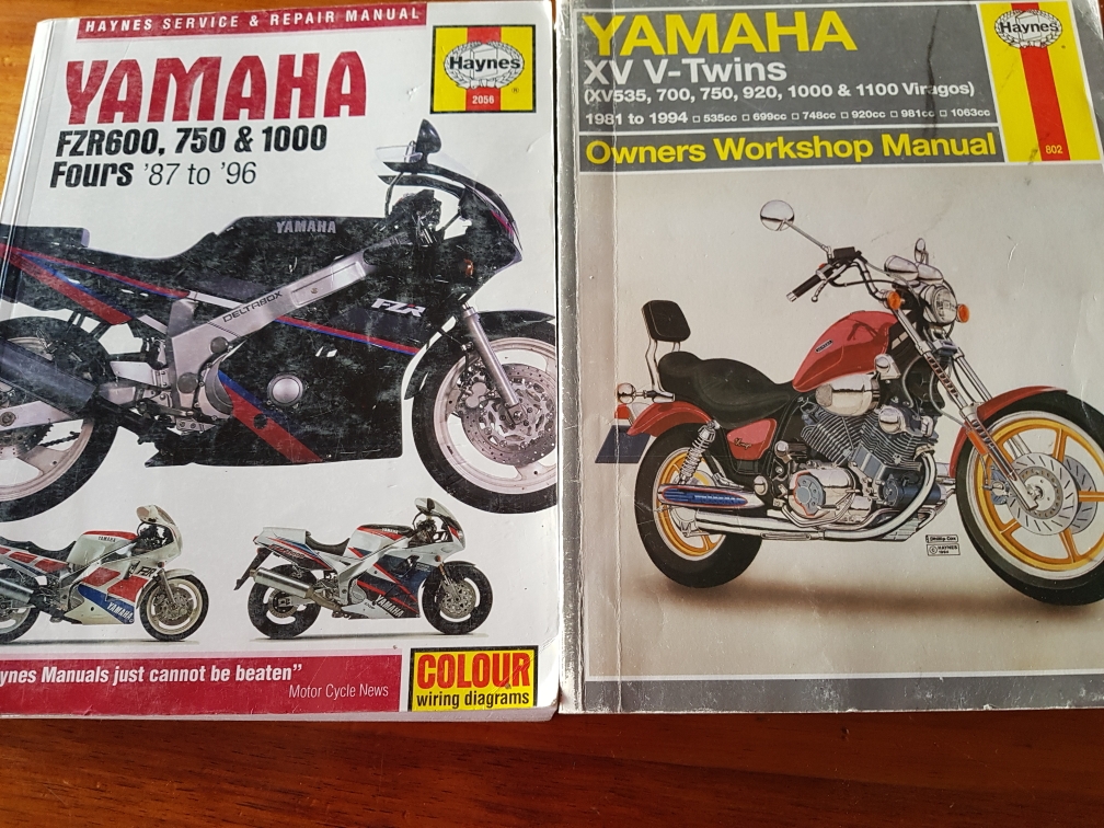 YAMAHA FZR600-750 & 1000 FOURS
