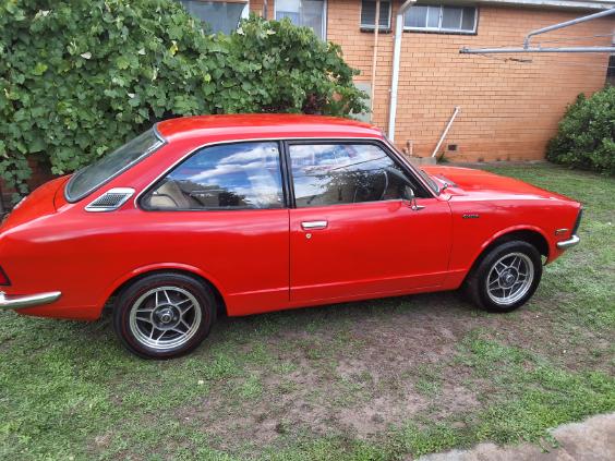 1973 TOYOTA COROLLA KE20 AUTOMATIC 2 DR SEDAN