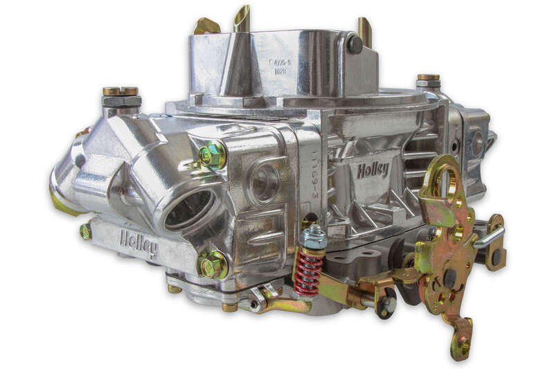 Holley Carburettor, Performance and Race, 600 CFM, 4150 Model, 4 Barrel, Manual, Gasoline, Shiny, Aluminum, Each