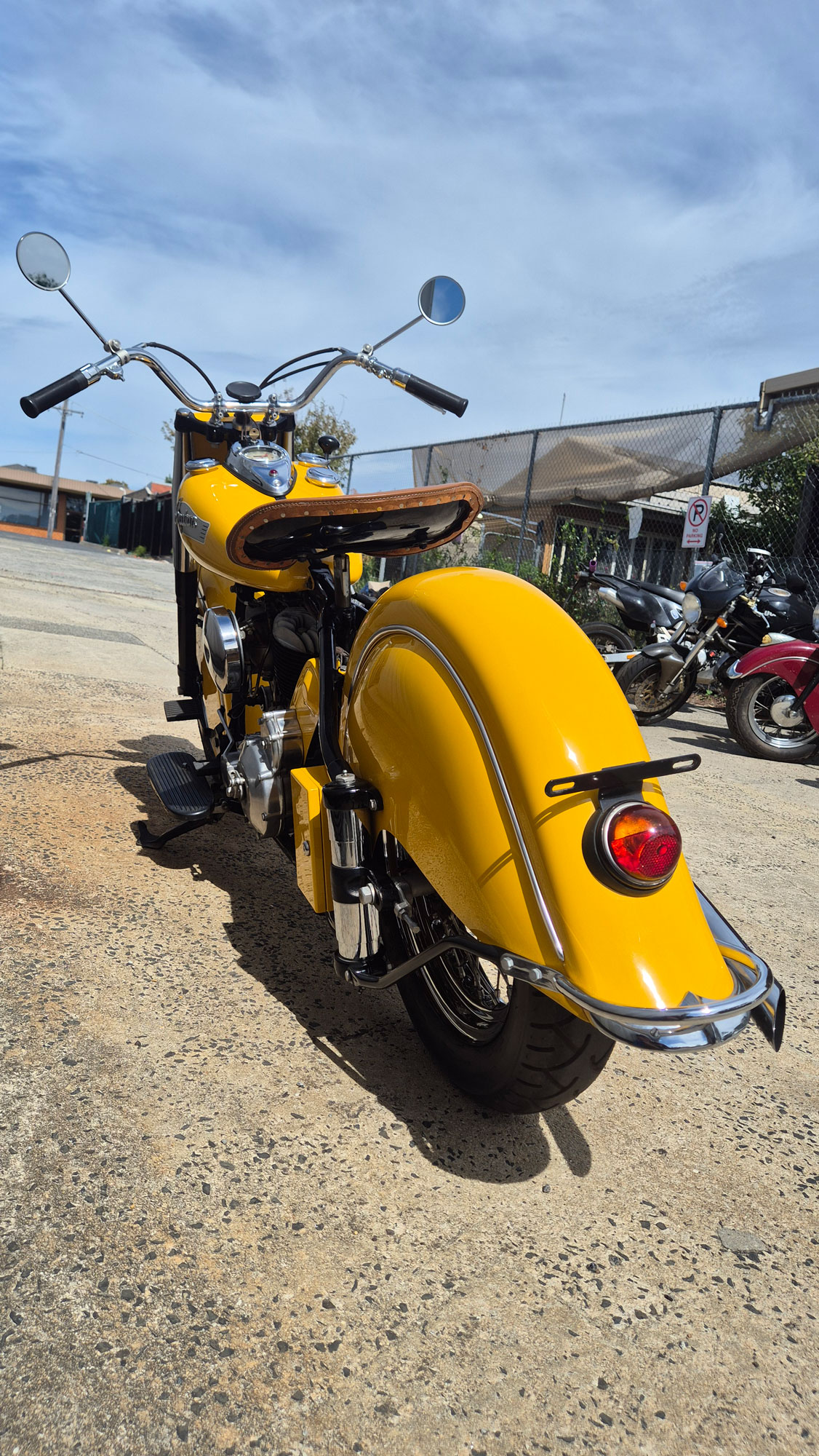 1950 INDIAN CHIEF BLACKHAWK ROAD