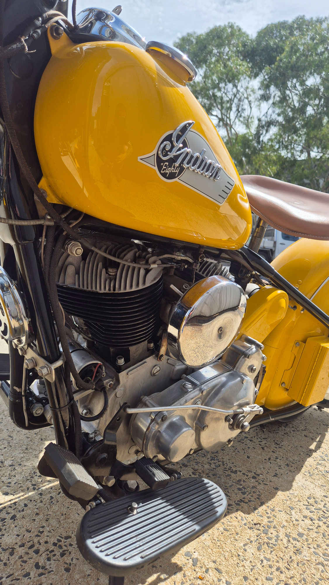 1950 INDIAN CHIEF BLACKHAWK ROAD