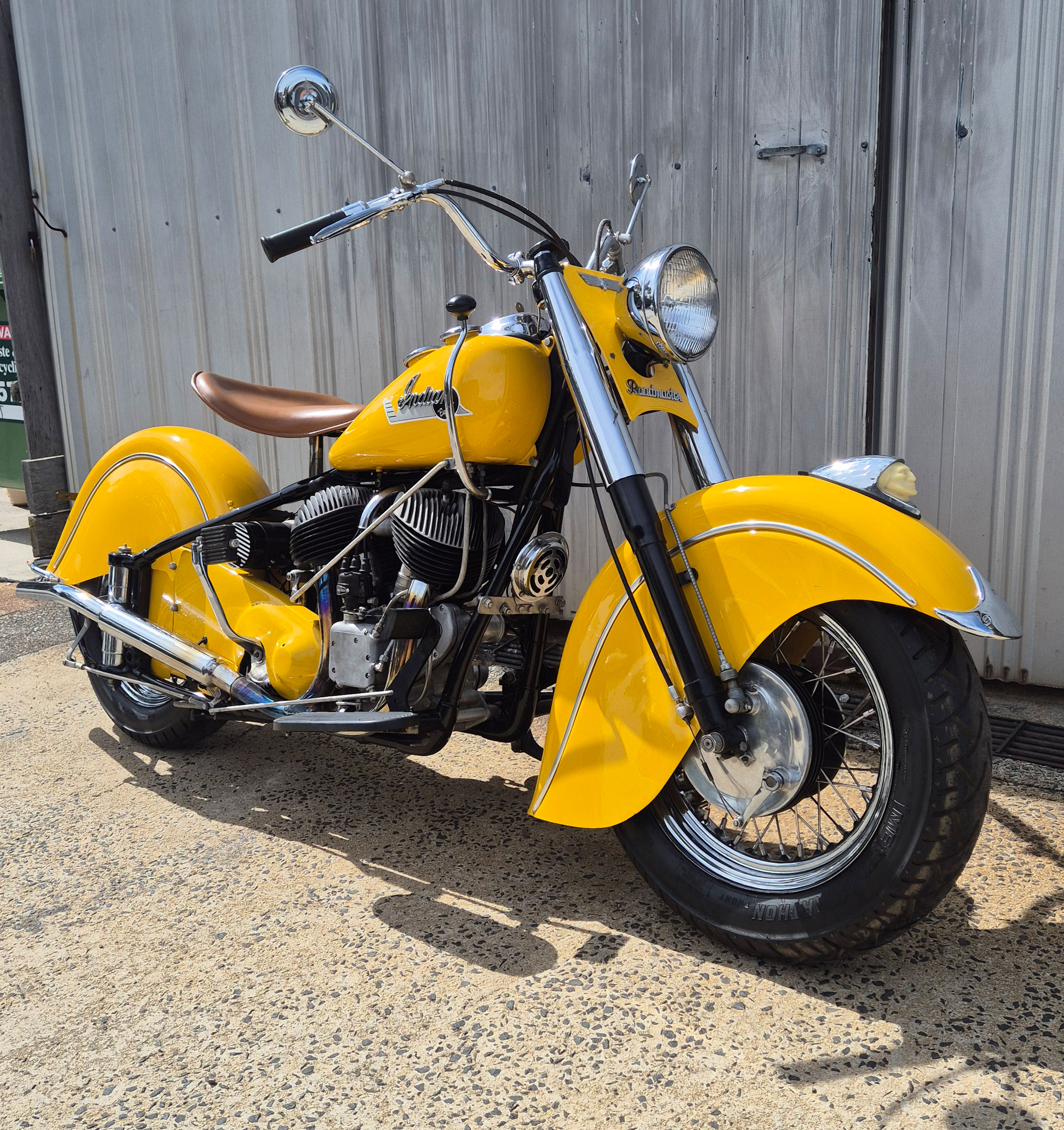 1950 INDIAN CHIEF BLACKHAWK ROAD