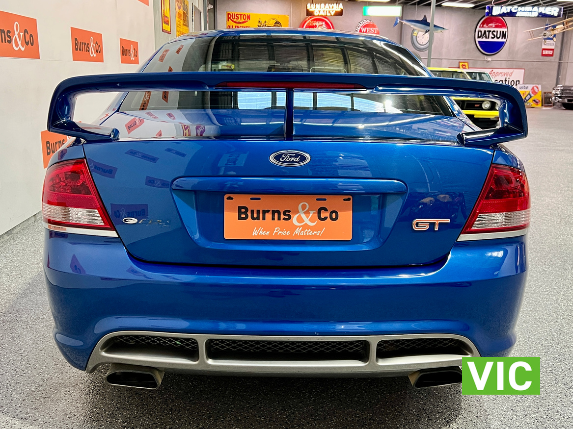 2007 FORD BF GT FALCON 290 BOSS 5.4 LITRE V8 AUTO SEDAN