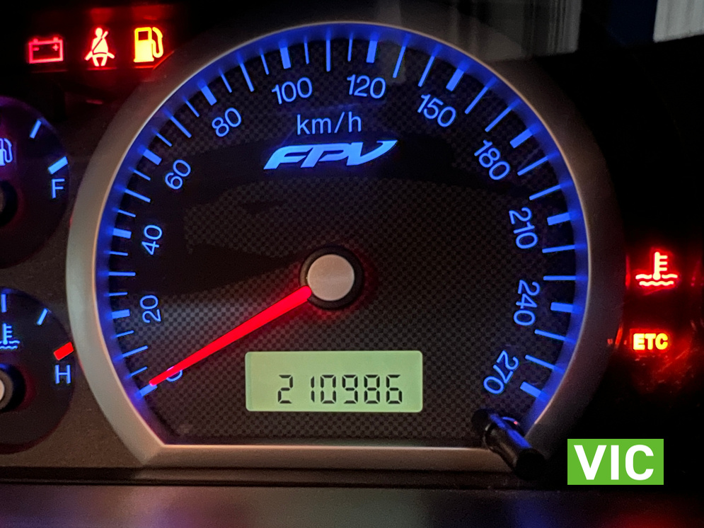 2007 FORD BF GT FALCON 290 BOSS 5.4 LITRE V8 AUTO SEDAN