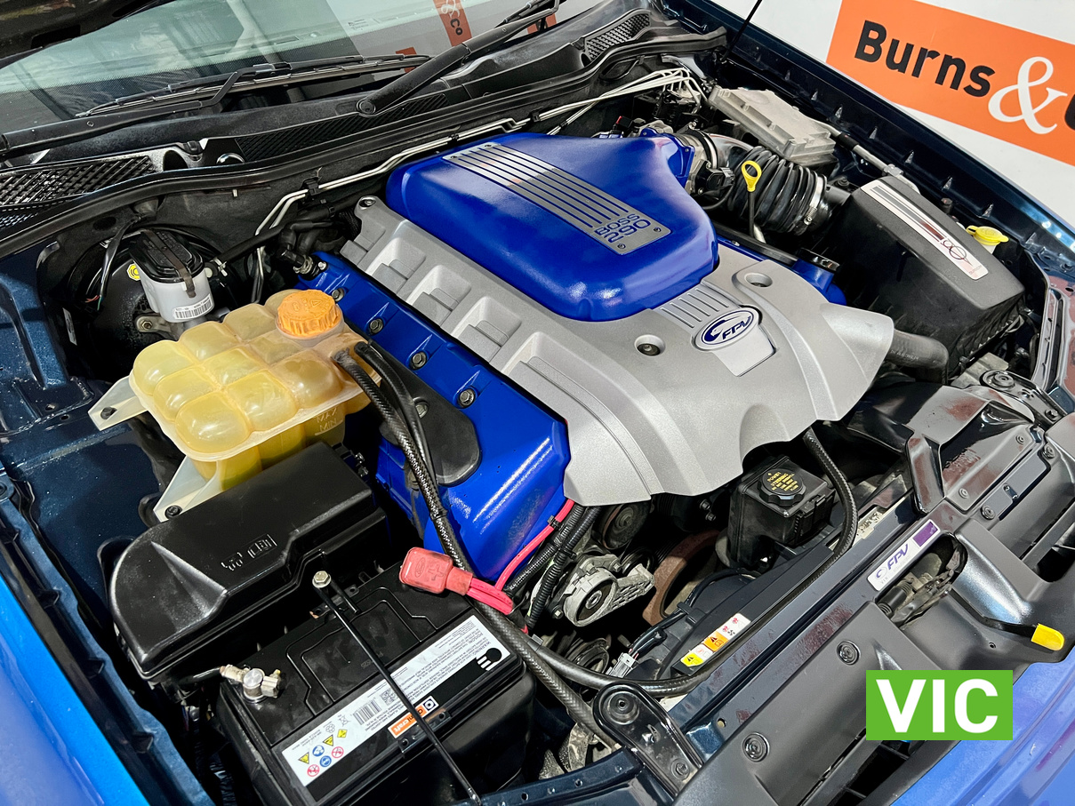 2007 FORD BF GT FALCON 290 BOSS 5.4 LITRE V8 AUTO SEDAN