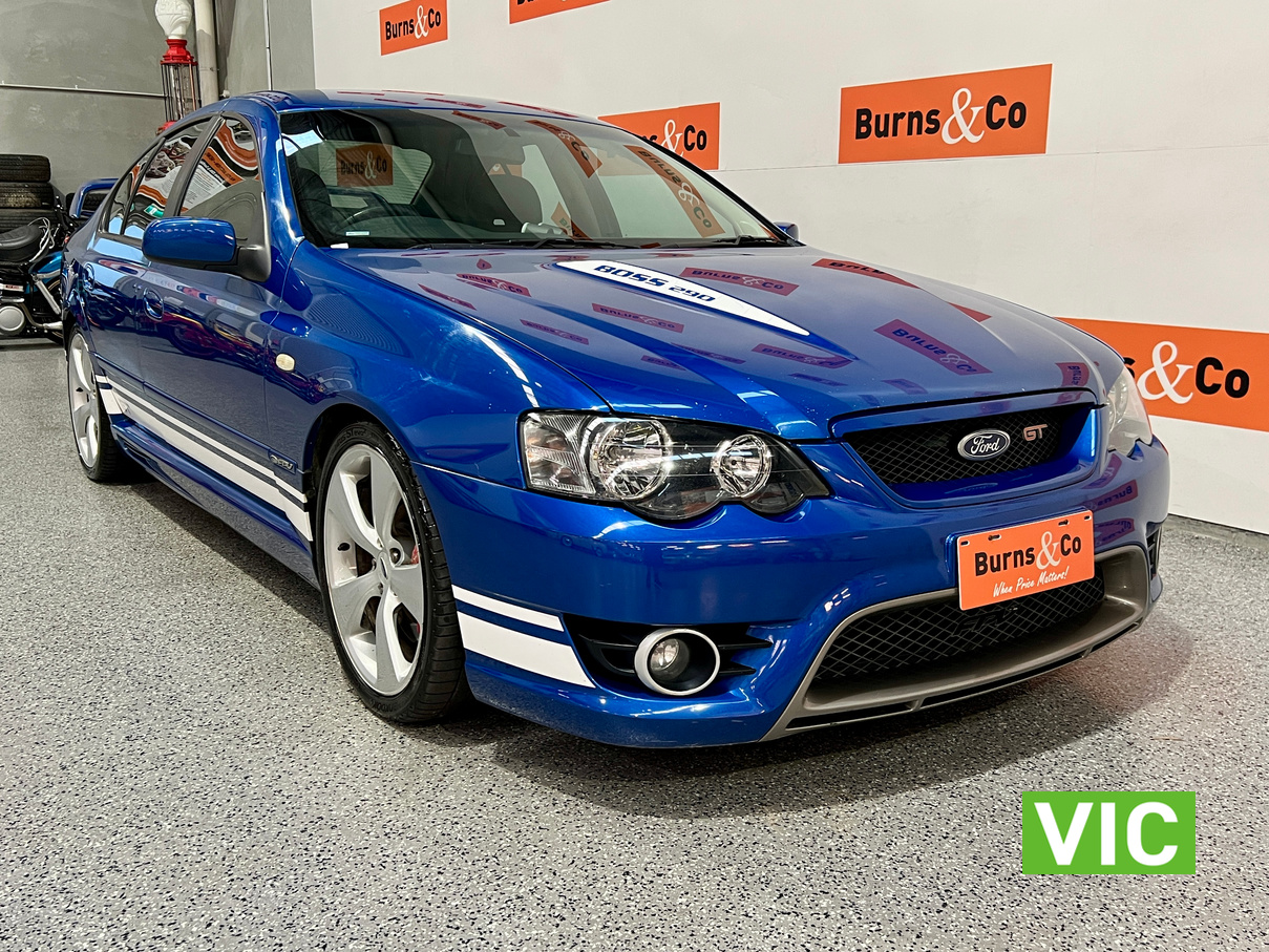 2007 FORD BF GT FALCON 290 BOSS 5.4 LITRE V8 AUTO SEDAN