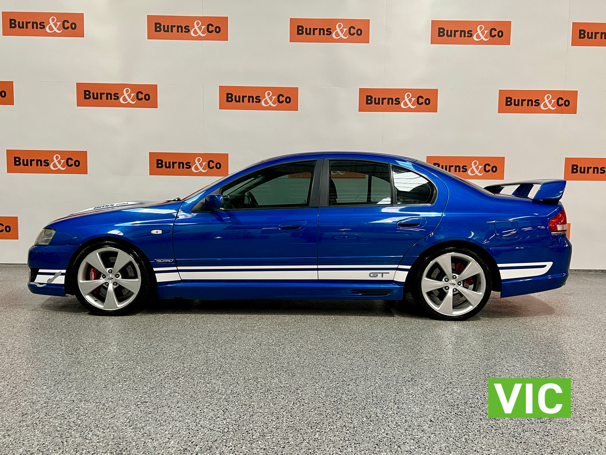 2007 FORD BF GT FALCON 290 BOSS 5.4 LITRE V8 AUTO SEDAN