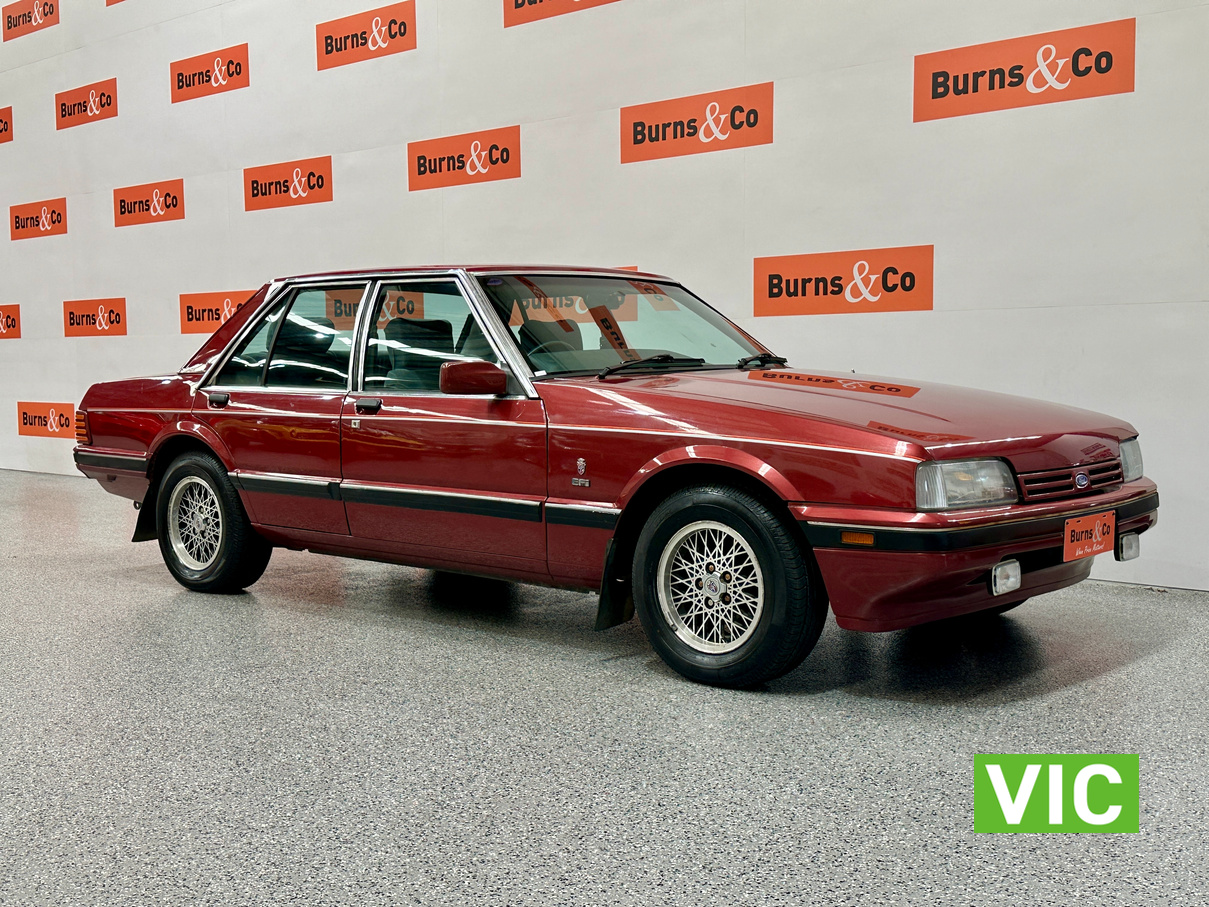 1987 FORD XF FAIRMONT GHIA 6 CYL AUTO SEDAN 