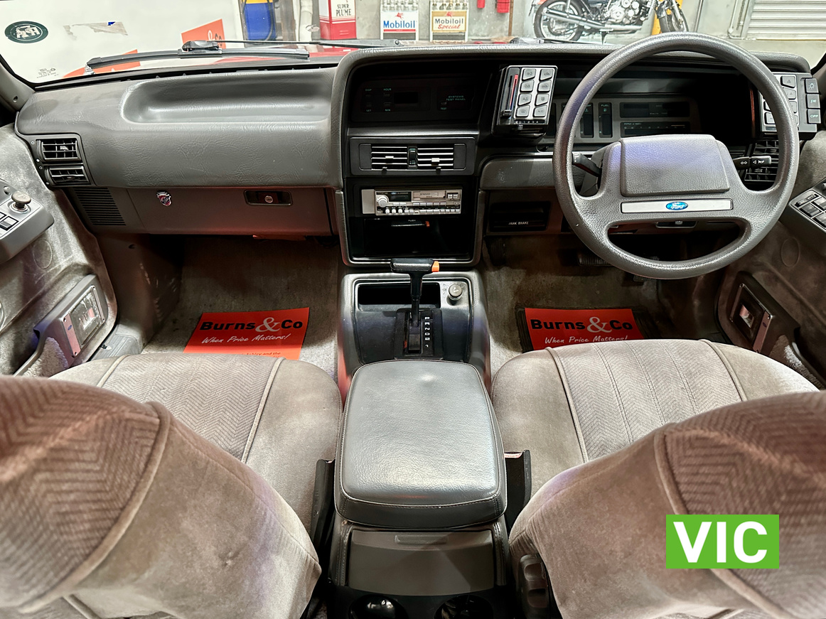 1987 FORD XF FAIRMONT GHIA 6 CYL AUTO SEDAN 