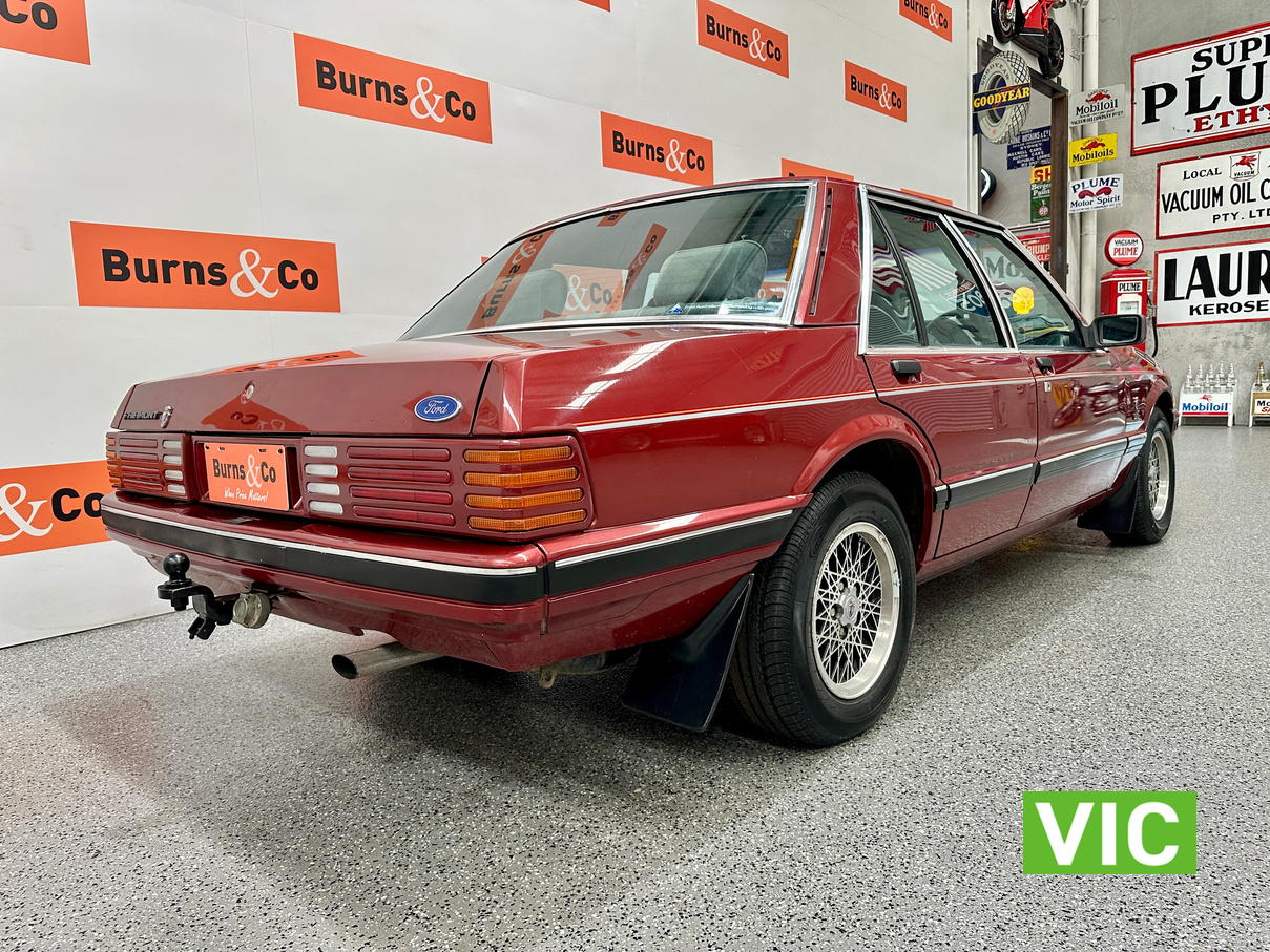 1987 FORD XF FAIRMONT GHIA 6 CYL AUTO SEDAN 