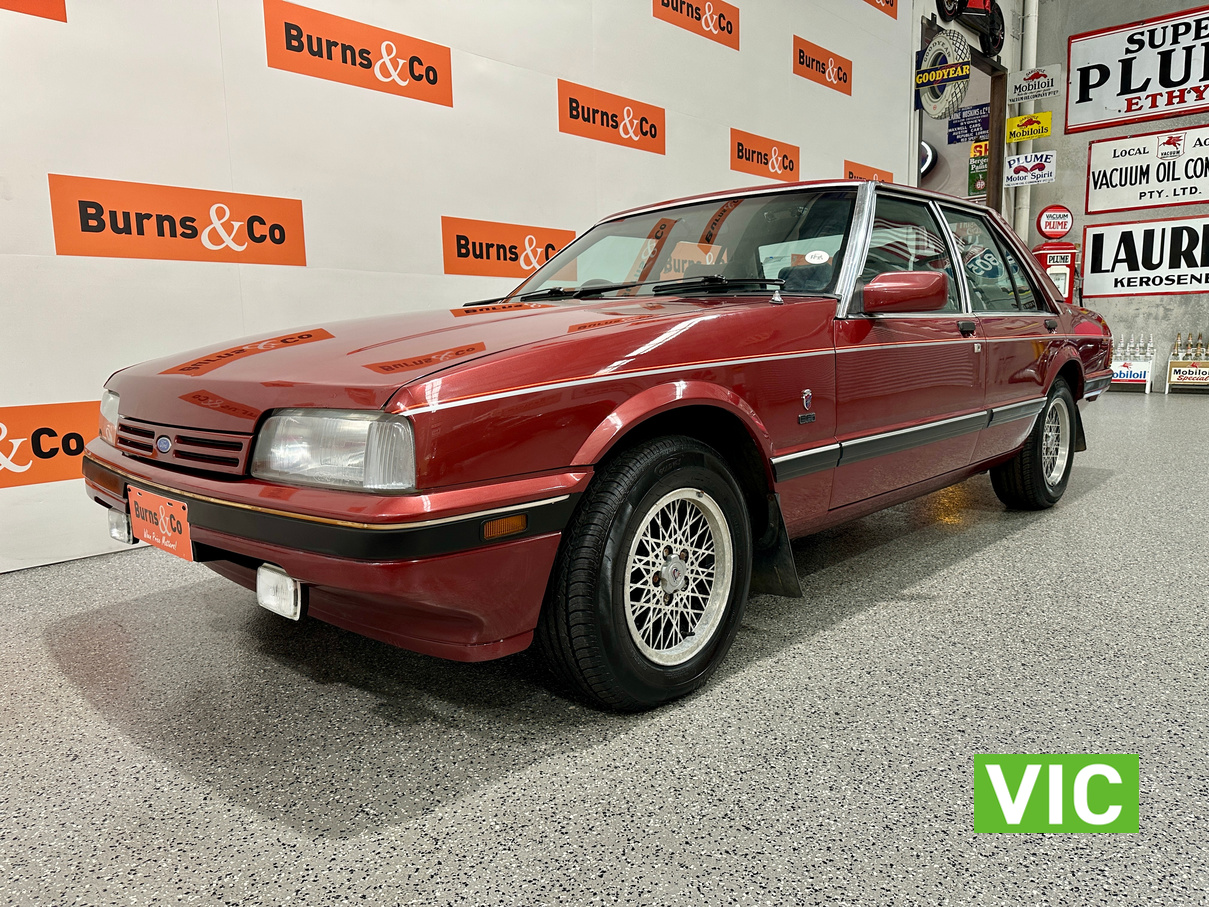 1987 FORD XF FAIRMONT GHIA 6 CYL AUTO SEDAN 
