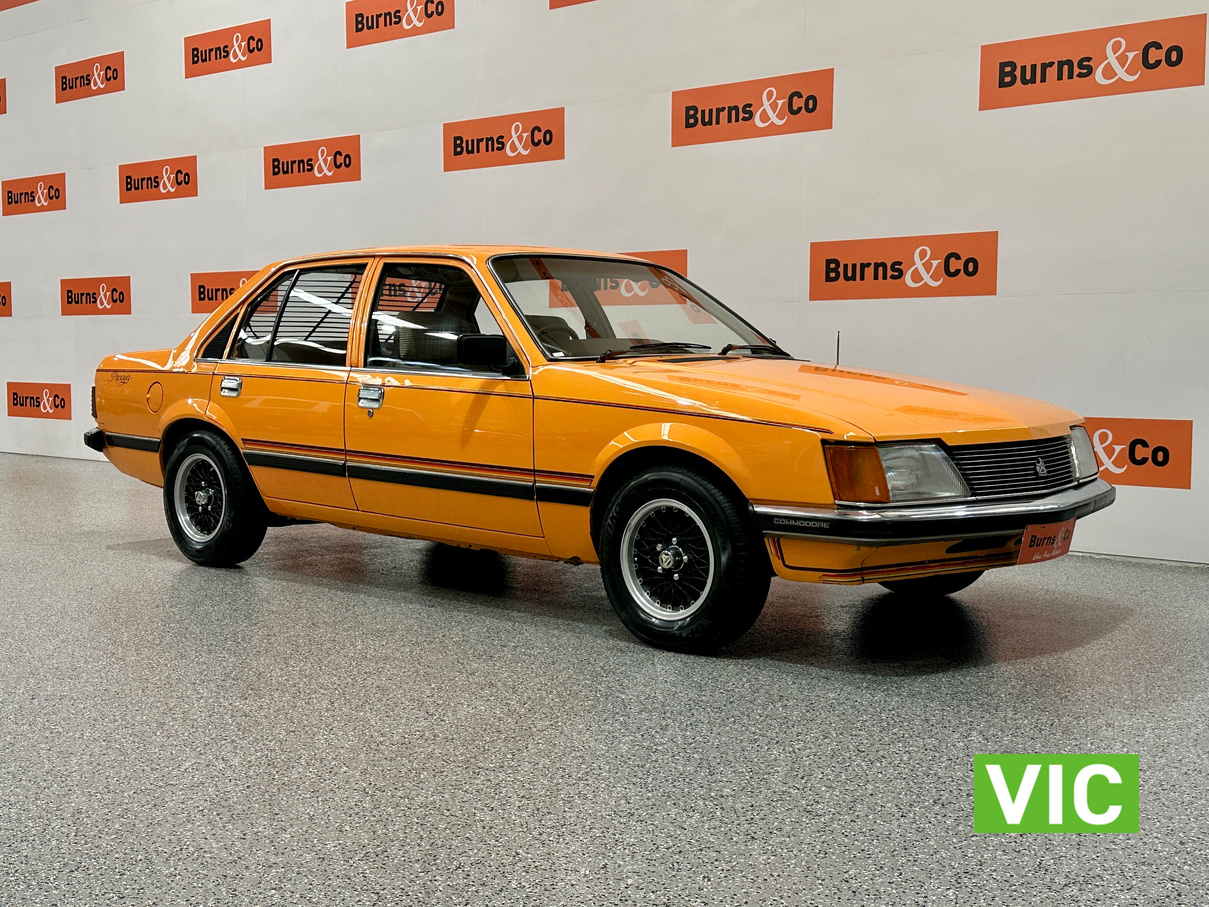 1982 HOLDEN VH COMMODORE SL 'PAPAYA' 253 V8 MANUAL SEDAN