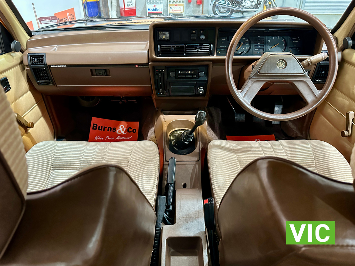 1982 HOLDEN VH COMMODORE SL 'PAPAYA' 253 V8 MANUAL SEDAN